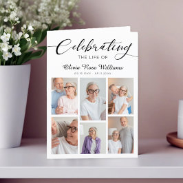 Moderne Gedenkstätte zur Bestattungsfeier Programm