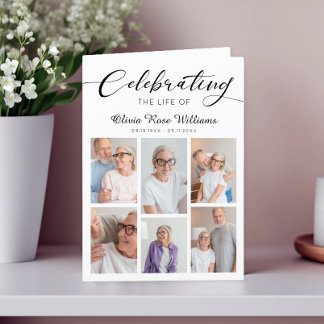 Moderne Gedenkstätte zur Bestattungsfeier Programm