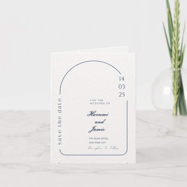 Moderne geflochtene Hochzeit - Elegant & Spaß Einladung (Vorderseite)