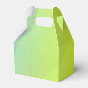 Moderne gelbe geometrische Gradation Geschenkschachtel