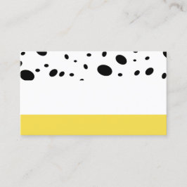 moderne gemusterte Visitenkarte