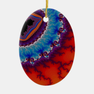 Moderne Geode Verzierung Keramikornament