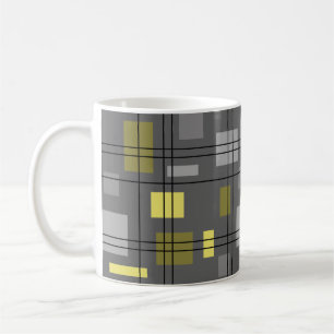 Moderne Geometrie des Mittelzentrums 4 Kaffeetasse