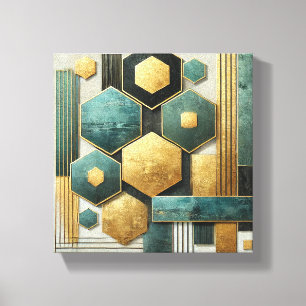 Moderne Geometrie Leinwanddruck