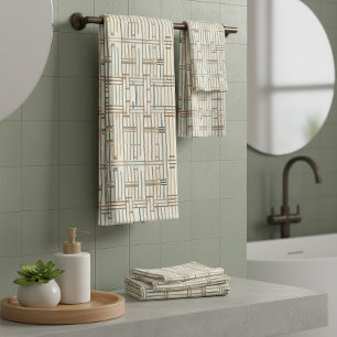 Moderne géométrie linéaire boho ID1276
