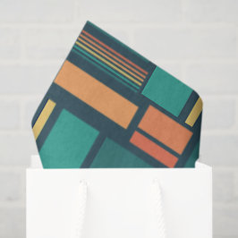 Moderne Geometrie Seidenpapier