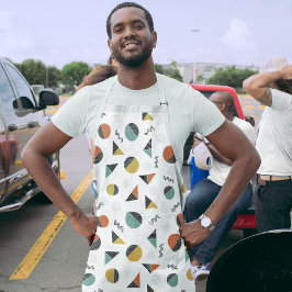 Moderne Geometrien Schürze