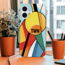 Moderne geometrische Abstrakt-Bright-Farben