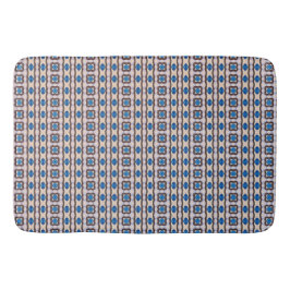Moderne geometrische abstrakte Mosaikmuster 1298 Badematte