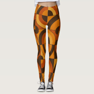 Moderne geometrische abstrakte Muster der Mitte de Leggings