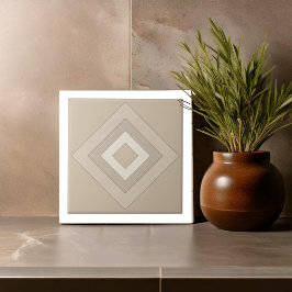 Moderne geometrische abstrakte Pat#12 Kamel ID1192 Fliese
