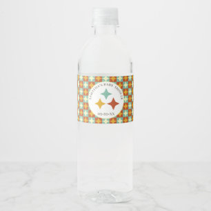 Moderne geometrische Babydusche Mitte des Jahrhund