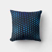 Moderne geometrische blaue Punktmuster 