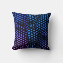 Moderne geometrische blaue Punktmuster 