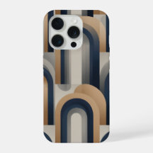 Moderne geometrische Bögen Wiederbelebung Retro Ar