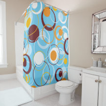 Moderne geometrische Farbkreise Gestaltungsmuster