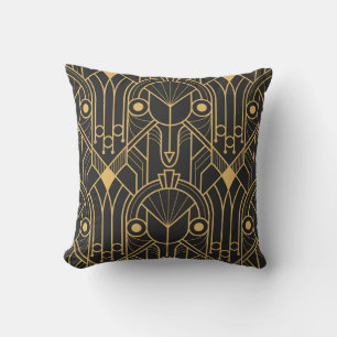 Moderne geometrische Fliesen Art Deco Kissen