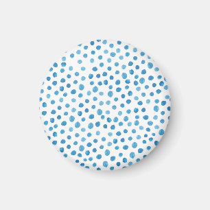 Moderne geometrische Formen, Aquarell. Magnet