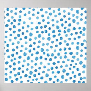 Moderne geometrische Formen, Aquarell. Poster