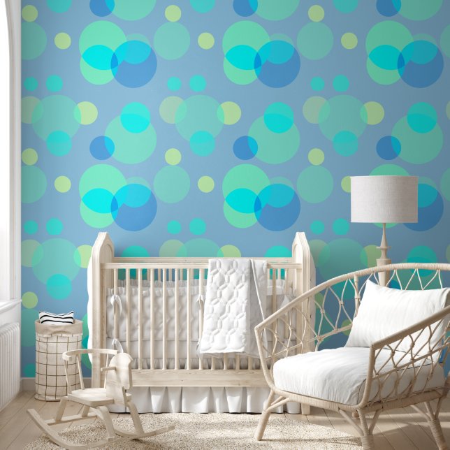 Moderne geometrische Formen Muster 20 Tapete (Kinder)