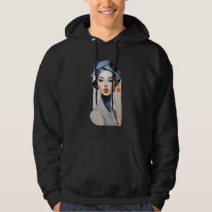 Moderne geometrische Frauenkunst - Wohngestaltung Hoodie
