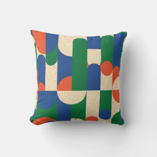 Moderne geometrische Fusion Kissen
