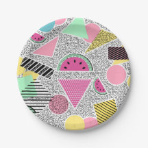 Moderne geometrische Muster Memphis-Muster inspiri