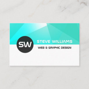 Moderne geometrische Musterabdeckung Visitenkarte