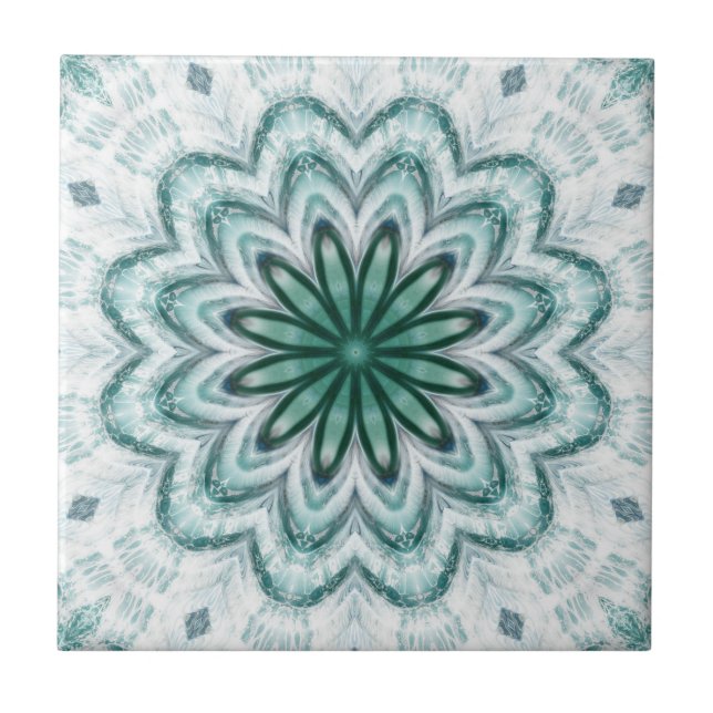 Moderne geometrische Sea Star Keramik Badezimmer T Fliese (Vorderseite)