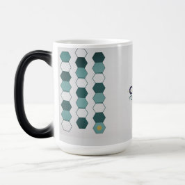 Moderne geometrische Sechseck-Muster-Tasse Verwandlungstasse