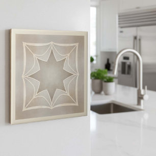 Moderne geometrische Sternenexplosion Pat#28 Greig Fliese