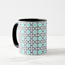 Moderne geometrische Struktur Tasse