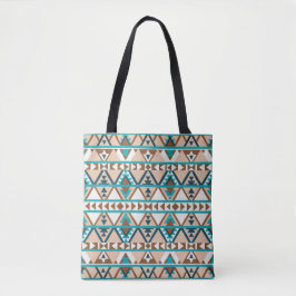 Moderne geometrische Tote Tasche im Südweststil