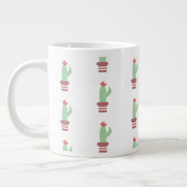 Moderne gepunktete Pflanze Jumbo-Tasse