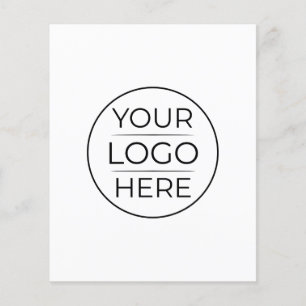 Moderne Geschäftslogo-Branding Flyer