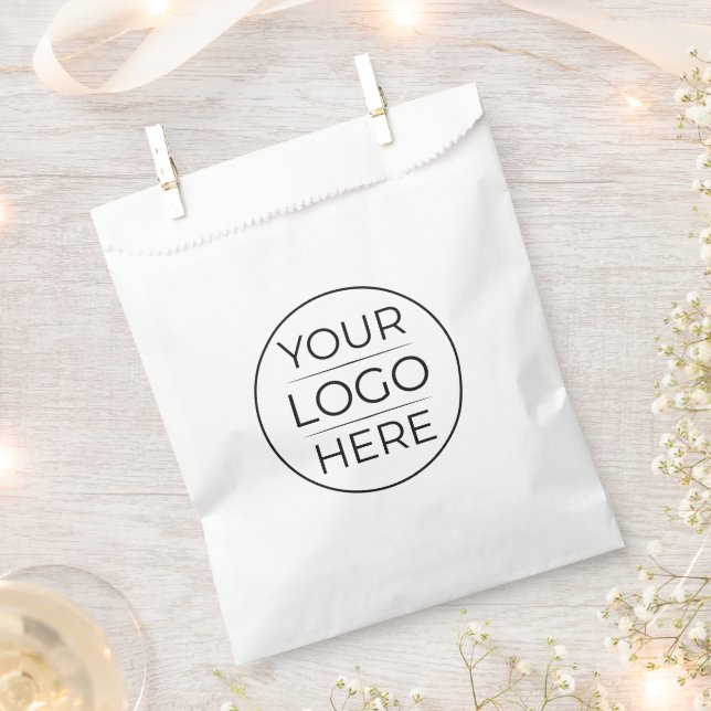 Moderne Geschäftslogo-Branding Geschenktütchen (Ausgeschnitten)