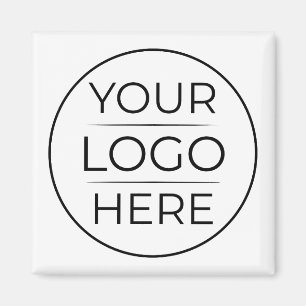 Moderne Geschäftslogo-Branding Magnet