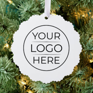 Moderne Geschäftslogo-Branding Ornament Karte
