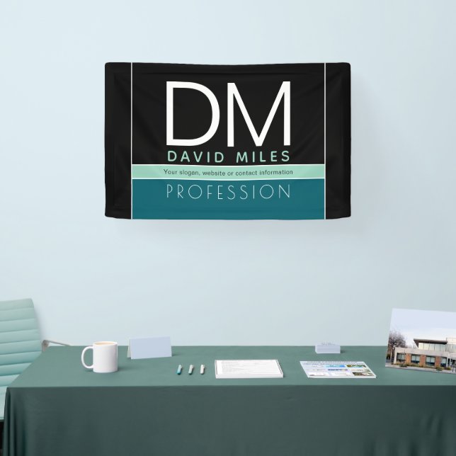 Moderne Geschäftsvorlage | Alle Farben individuell Banner (Messe)