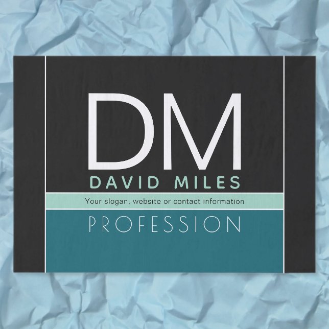 Moderne Geschäftsvorlage | Alle Farben individuell Seidenpapier (Von Creator hochgeladen)