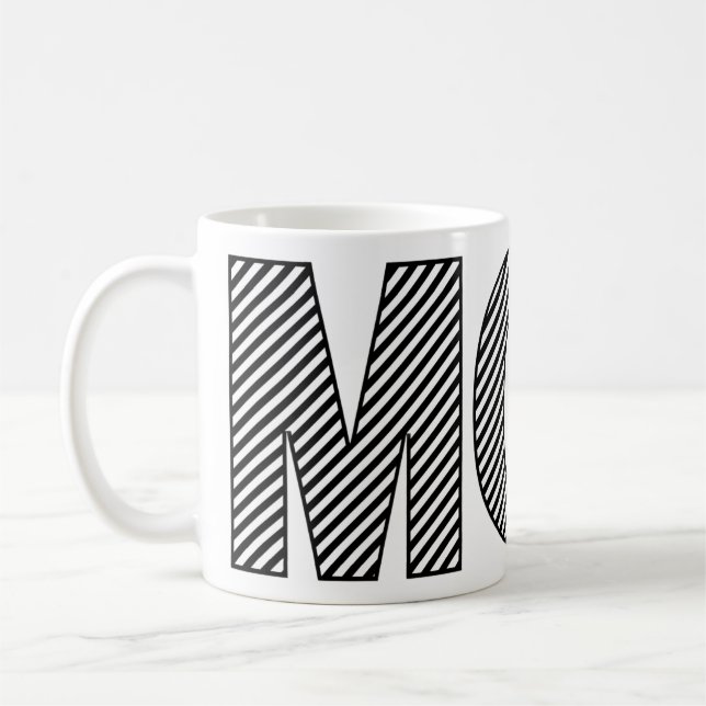 Moderne Geschenke für Mütter Kaffeetasse (Links)