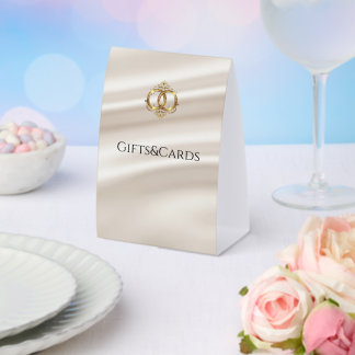 Moderne Geschenke zur Hochzeit & Karten Schild