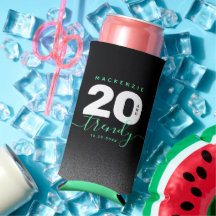 Moderne Girly Mint Green 20 und Trendy