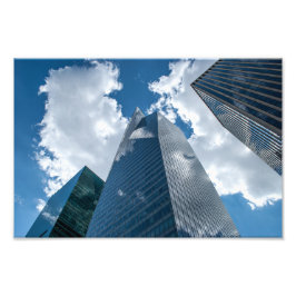 Moderne Glas Fotodruck