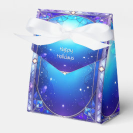 Moderne Glasmalerei-Muster-Feiergeschenk-Schachtel Geschenkschachtel