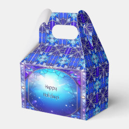 Moderne Glasmalerei-Muster-Geschenkbox Geschenkschachtel