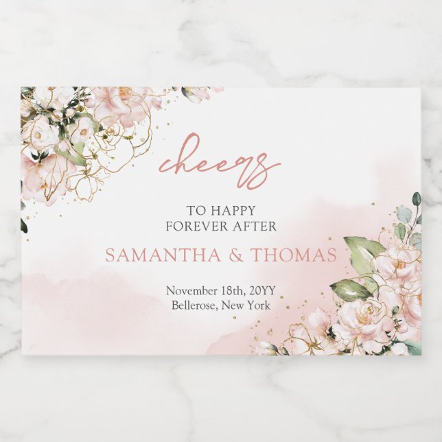 Moderne Glitzern aus Boho (Einzelnes Label)