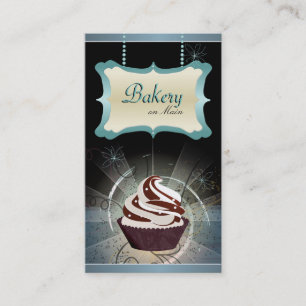 Moderne glühende Bäckerei-u. Kuchen-Visitenkarte Visitenkarte