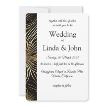 Moderne Gold Beilagen zum Hochzeitsempfang