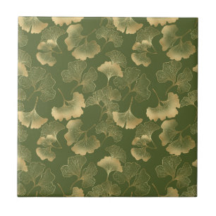 Moderne Goldblattmuster Fliese